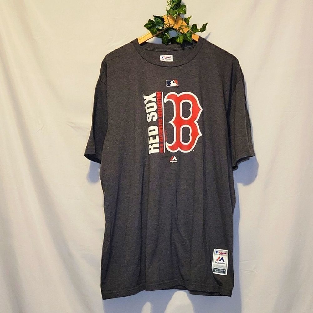 Majestic. Boston Red Sox. MLB Authentic T-shirt. Size 2XL. EUC